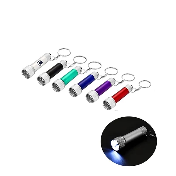 Mini Aluminum Flashlights Keychain - Mini Aluminum Flashlights Keychain - Image 0 of 3