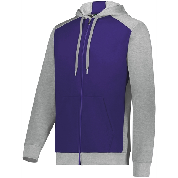 Youth Three-Season Fleece Full Zip Hoodie - Youth Three-Season Fleece Full Zip Hoodie - Image 4 of 15