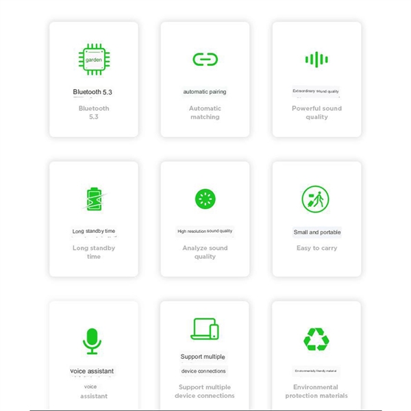 2 In 1 In-Ear Wireless Bluetooth Headset Speaker - 2 In 1 In-Ear Wireless Bluetooth Headset Speaker - Image 2 of 2