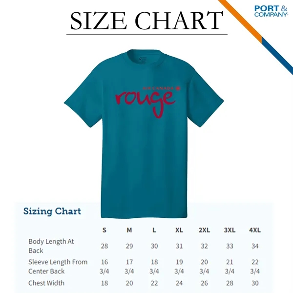 Port & Company® 100% Cotton Tees - Port & Company® 100% Cotton Tees - Image 2 of 4