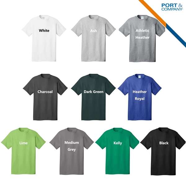 Port & Company® 100% Cotton Tees - Port & Company® 100% Cotton Tees - Image 4 of 4