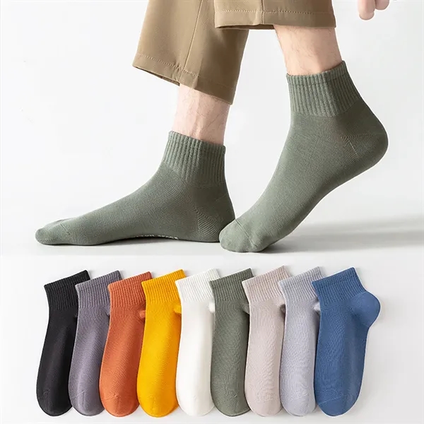 Thin Deodorant Cotton Socks