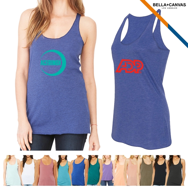 Bella Canvas® Ladies' Racerback Tank Tops - Bella Canvas® Ladies' Racerback Tank Tops - Image 1 of 6