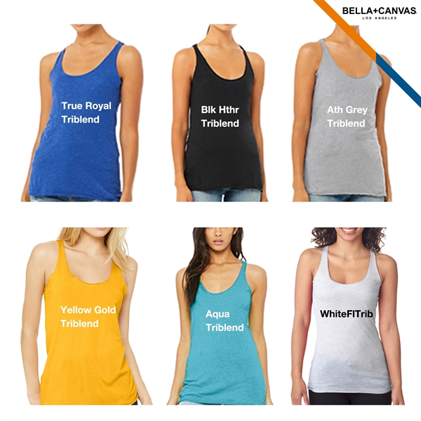 Bella Canvas® Ladies' Racerback Tank Tops - Bella Canvas® Ladies' Racerback Tank Tops - Image 5 of 6