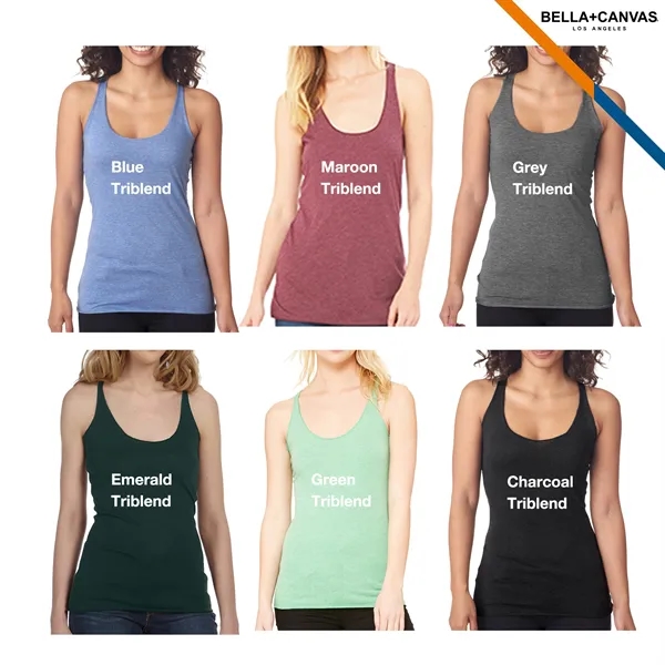 Bella Canvas® Ladies' Racerback Tank Tops - Bella Canvas® Ladies' Racerback Tank Tops - Image 6 of 6