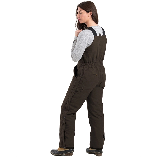 Berne Ladies' Softstone Duck Insulated Bib Overall - Berne Ladies' Softstone Duck Insulated Bib Overall - Image 1 of 8