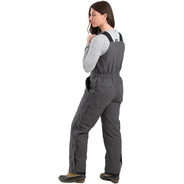 Berne Ladies' Softstone Duck Insulated Bib Overall - Berne Ladies' Softstone Duck Insulated Bib Overall - Image 3 of 8