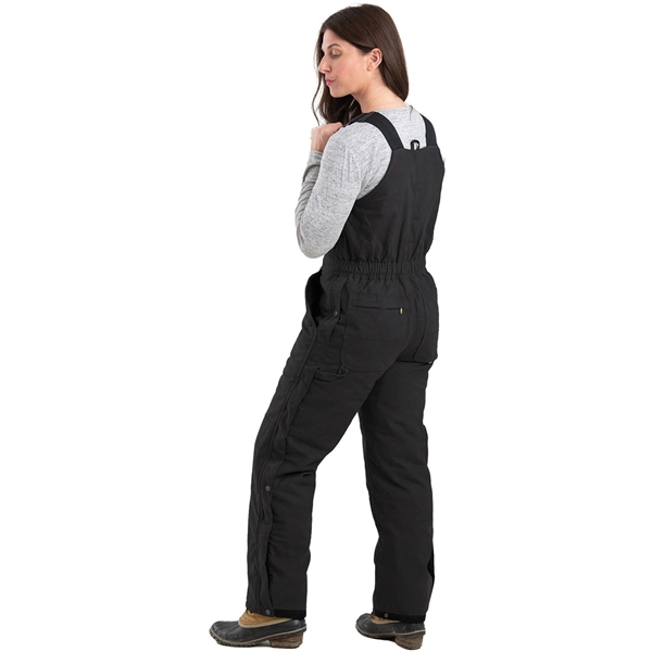 Berne Ladies' Softstone Duck Insulated Bib Overall - Berne Ladies' Softstone Duck Insulated Bib Overall - Image 5 of 8