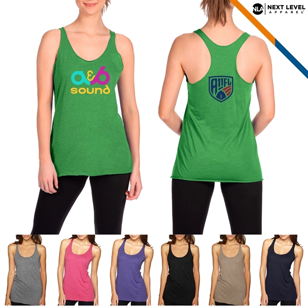 Next Level® 4.3 oz Tri-Blend Racerback Tank Tops - Next Level® 4.3 oz Tri-Blend Racerback Tank Tops - Image 1 of 5