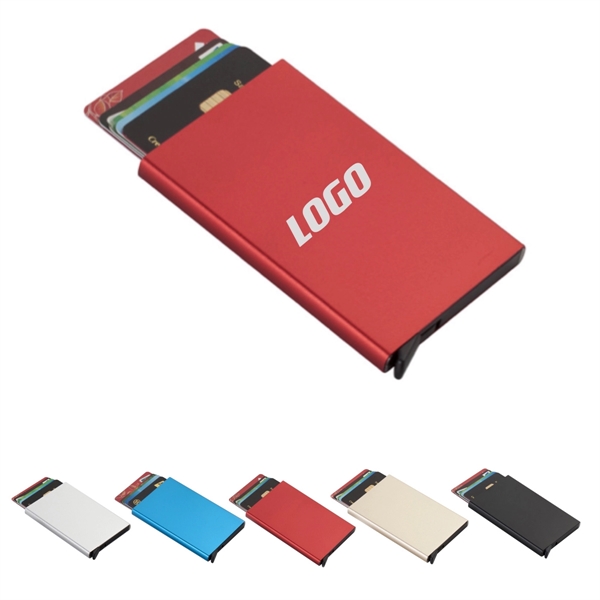 Aluminum Card Holder - Aluminum Card Holder - Image 0 of 2