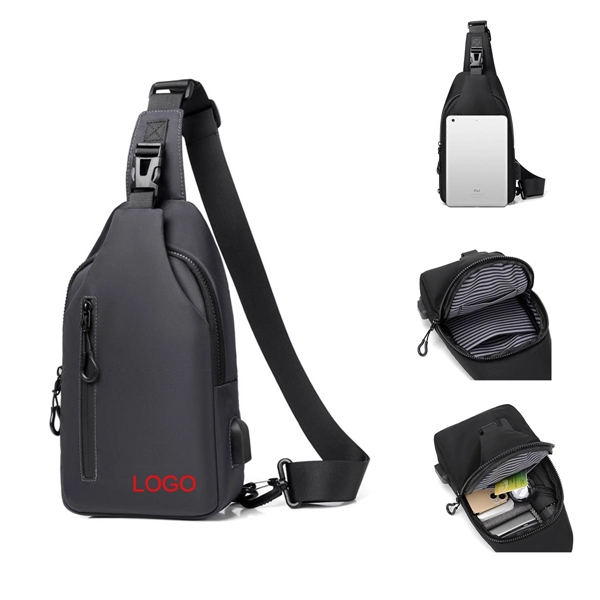 Best Seller-Men's Crossbody Sling Bag Messenger - Best Seller-Men's Crossbody Sling Bag Messenger - Image 2 of 3