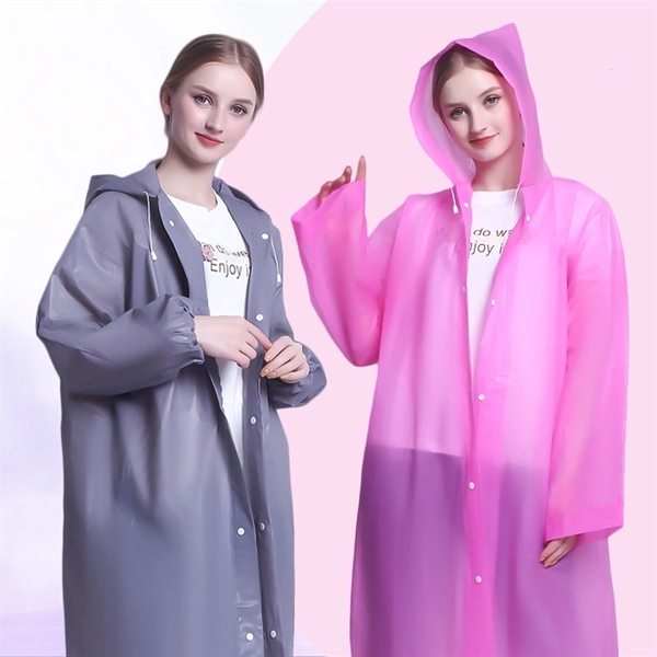 Fashionable Adult EVA Raincoat - Fashionable Adult EVA Raincoat - Image 1 of 2