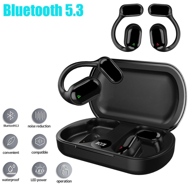Bone Conduction Bluetooth 5.3 Wireless Headphones - Bone Conduction Bluetooth 5.3 Wireless Headphones - Image 0 of 6