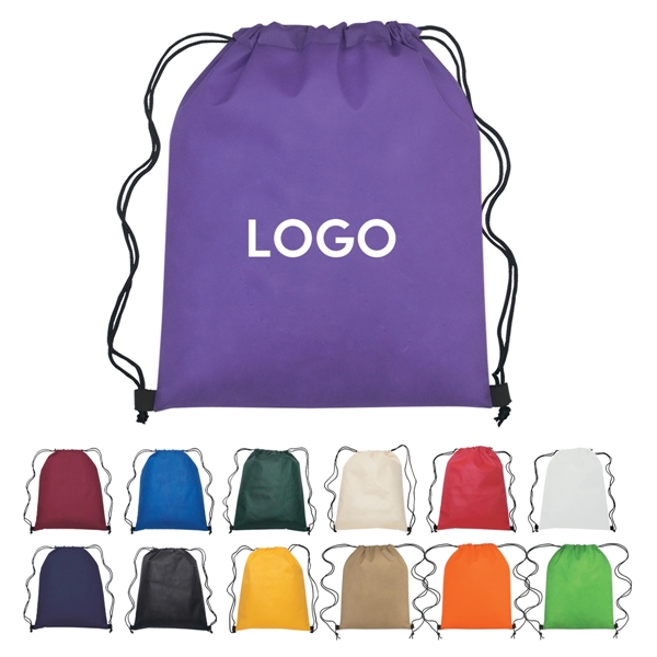 Drawstring Backpack Bags Sack Pack Cinch Tote - Drawstring Backpack Bags Sack Pack Cinch Tote - Image 1 of 2