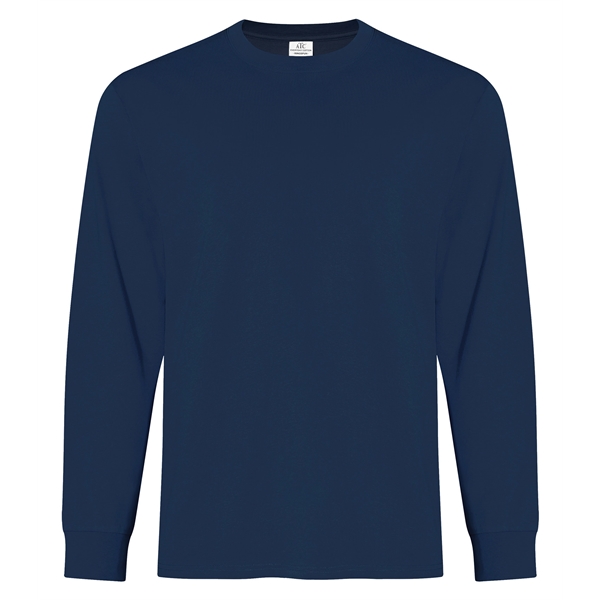 ATC™ EVERYDAY RING SPUN COTTON LONG SLEEVE TEE - ATC™ EVERYDAY RING SPUN COTTON LONG SLEEVE TEE - Image 4 of 16