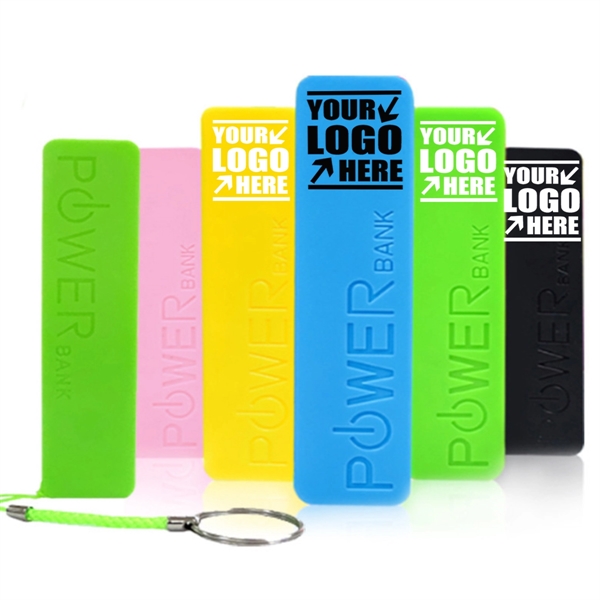 2600 mAh Color High Quality Mini Portable Power Bank - 2600 mAh Color High Quality Mini Portable Power Bank - Image 0 of 1