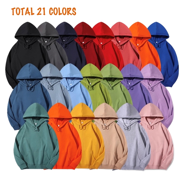 Custom Unisex 260g Cotton Hoodies - Custom Unisex 260g Cotton Hoodies - Image 3 of 4