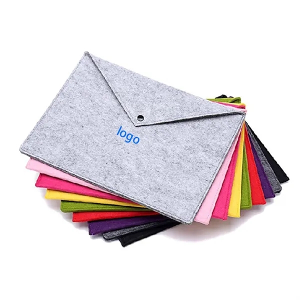 A4 Felt File Folder Document Holder Envelope - A4 Felt File Folder Document Holder Envelope - Image 0 of 3