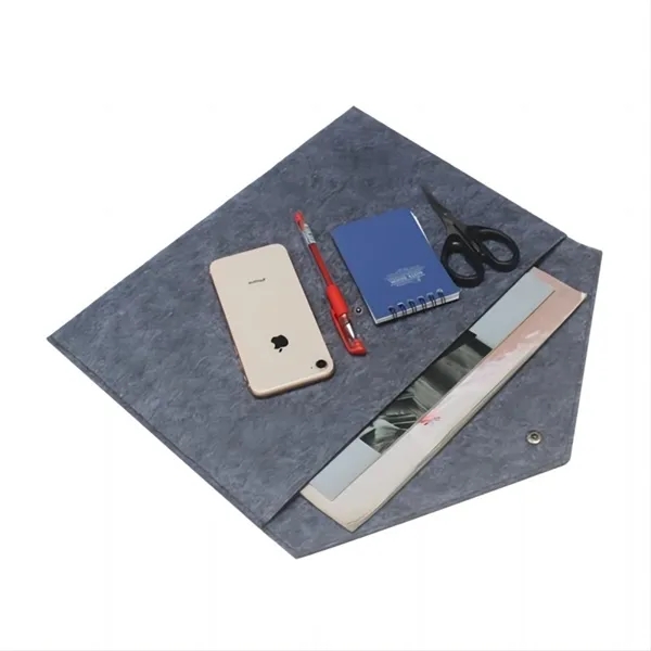 A4 Felt File Folder Document Holder Envelope - A4 Felt File Folder Document Holder Envelope - Image 1 of 3