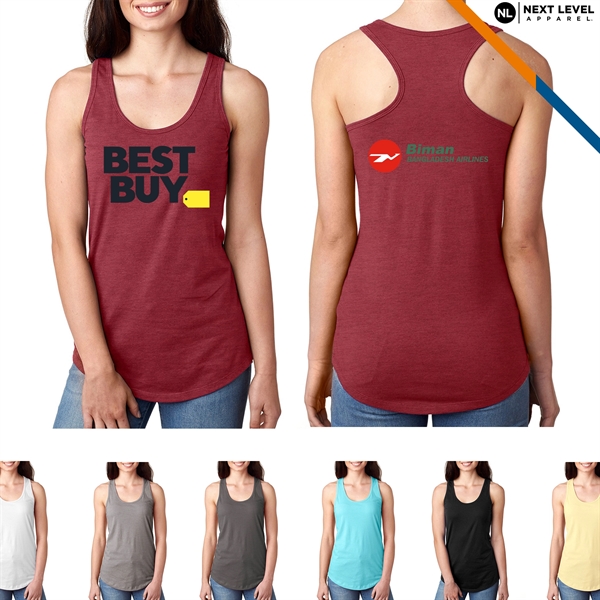 Next Level® Women's Racerback Tank Tops - Next Level® Women's Racerback Tank Tops - Image 0 of 5