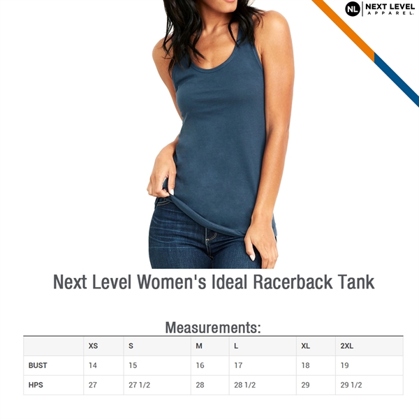 Next Level® Women's Racerback Tank Tops - Next Level® Women's Racerback Tank Tops - Image 2 of 5