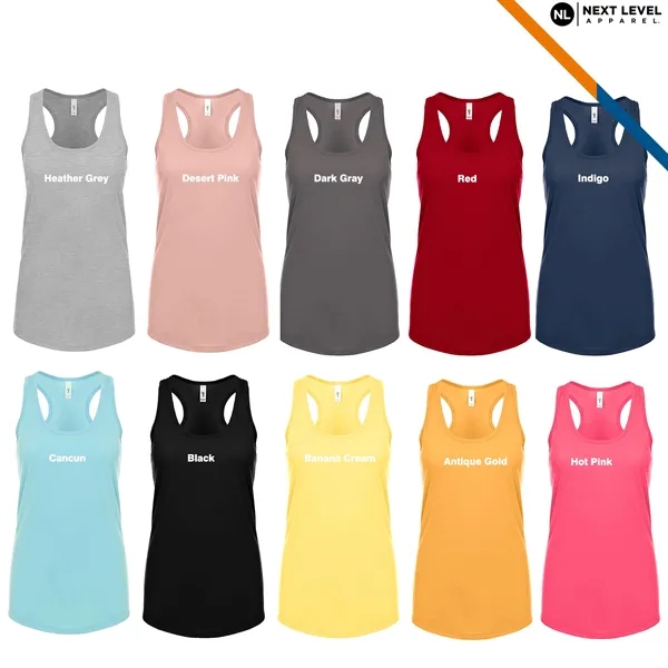 Next Level® Women's Racerback Tank Tops - Next Level® Women's Racerback Tank Tops - Image 3 of 5