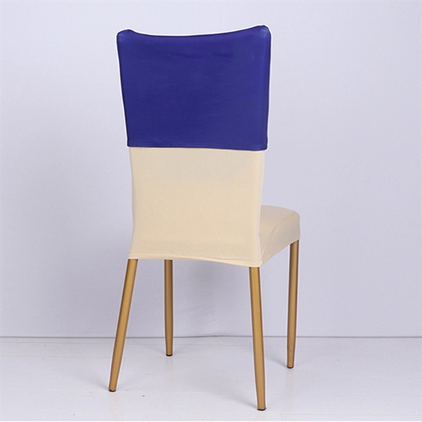 Polyester Half-warpping Style Chair Cover - Polyester Half-warpping Style Chair Cover - Image 1 of 3