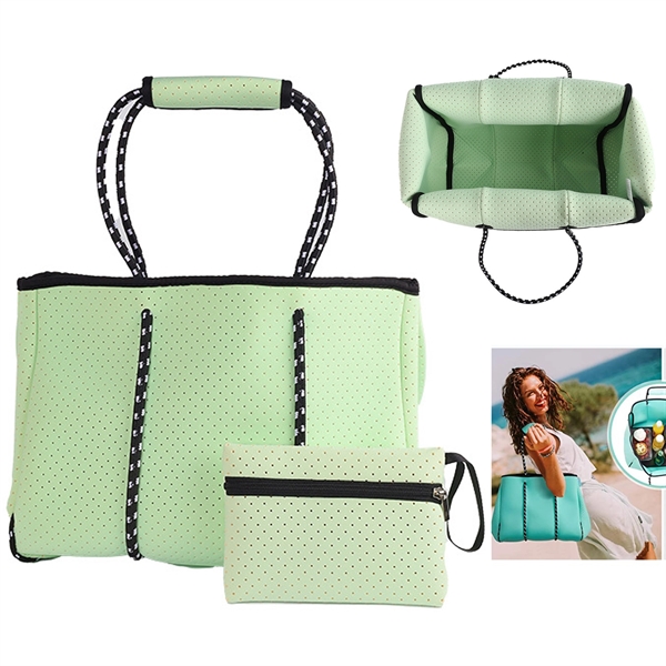 Neoprene Shoulder Bag - Neoprene Shoulder Bag - Image 4 of 7