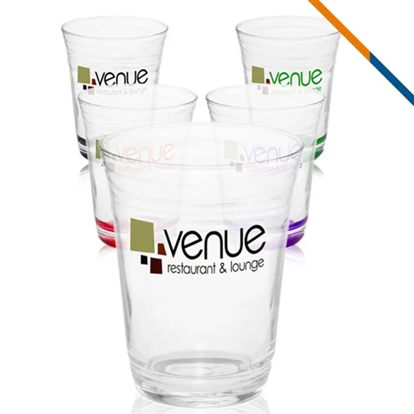 Dion Clear Glass Pint Cups -16 OZ. - Dion Clear Glass Pint Cups -16 OZ. - Image 1 of 9