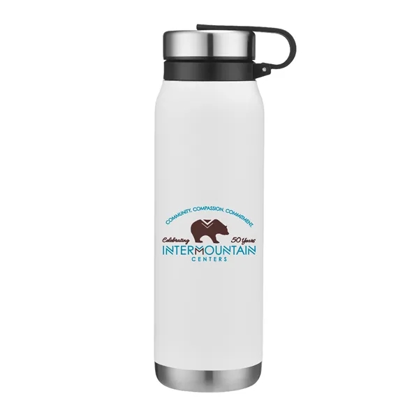 20oz Vacuum water bottle with Removable SS lid - 20oz Vacuum water bottle with Removable SS lid - Image 6 of 11