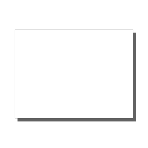 3" x 4" Stock Rectangle Shaped Magnet - 20 mil. - 3" x 4" Stock Rectangle Shaped Magnet - 20 mil. - Image 1 of 1