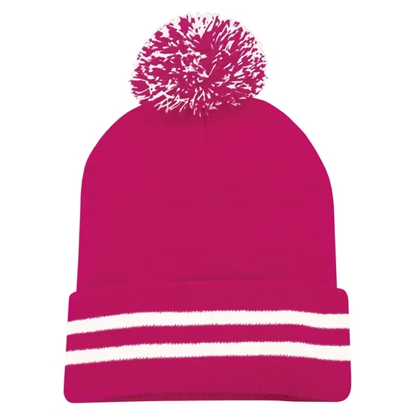 ATC™ EVERYDAY POM-POM CUFF TOQUE - ATC™ EVERYDAY POM-POM CUFF TOQUE - Image 7 of 12