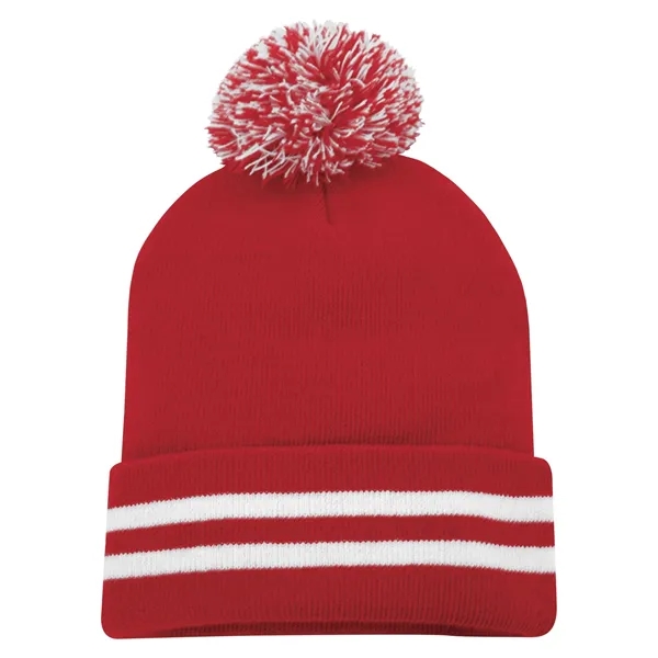 ATC™ EVERYDAY POM-POM CUFF TOQUE - ATC™ EVERYDAY POM-POM CUFF TOQUE - Image 1 of 12