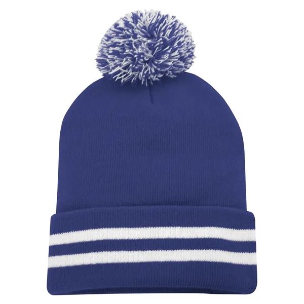 ATC™ EVERYDAY POM-POM CUFF TOQUE - ATC™ EVERYDAY POM-POM CUFF TOQUE - Image 11 of 12