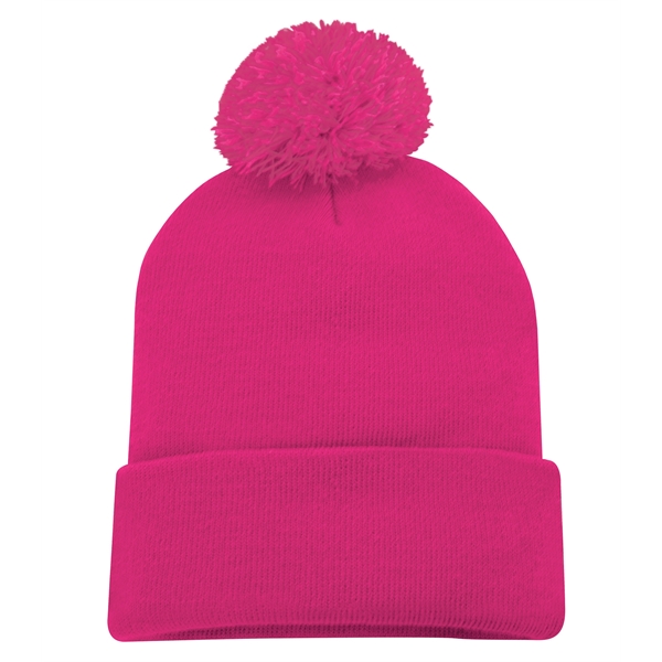 ATC™ EVERYDAY POM-POM CUFF TOQUE - ATC™ EVERYDAY POM-POM CUFF TOQUE - Image 6 of 12