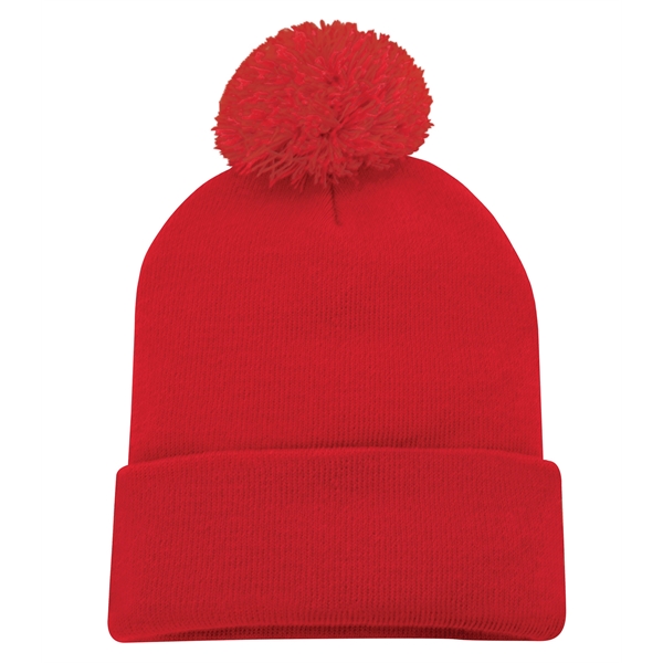 ATC™ EVERYDAY POM-POM CUFF TOQUE - ATC™ EVERYDAY POM-POM CUFF TOQUE - Image 0 of 12