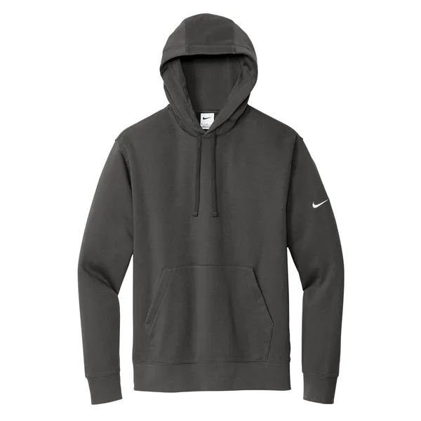 NIKE CLUB FLEECE SLEEVE SWOOSH PULLOVER HOODIE - NIKE CLUB FLEECE SLEEVE SWOOSH PULLOVER HOODIE - Image 1 of 10