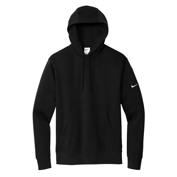 NIKE CLUB FLEECE SLEEVE SWOOSH PULLOVER HOODIE - NIKE CLUB FLEECE SLEEVE SWOOSH PULLOVER HOODIE - Image 2 of 10