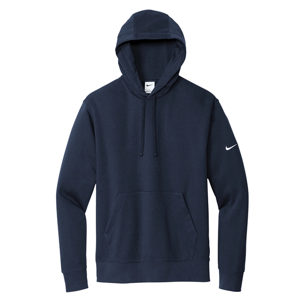 NIKE CLUB FLEECE SLEEVE SWOOSH PULLOVER HOODIE - NIKE CLUB FLEECE SLEEVE SWOOSH PULLOVER HOODIE - Image 4 of 10