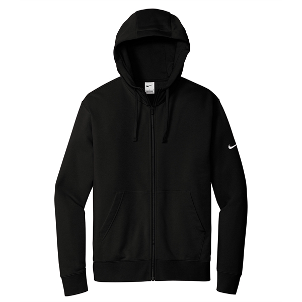 NIKE CLUB FLEECE SLEEVE SWOOSH FULL ZIP HOODIE - NIKE CLUB FLEECE SLEEVE SWOOSH FULL ZIP HOODIE - Image 1 of 10