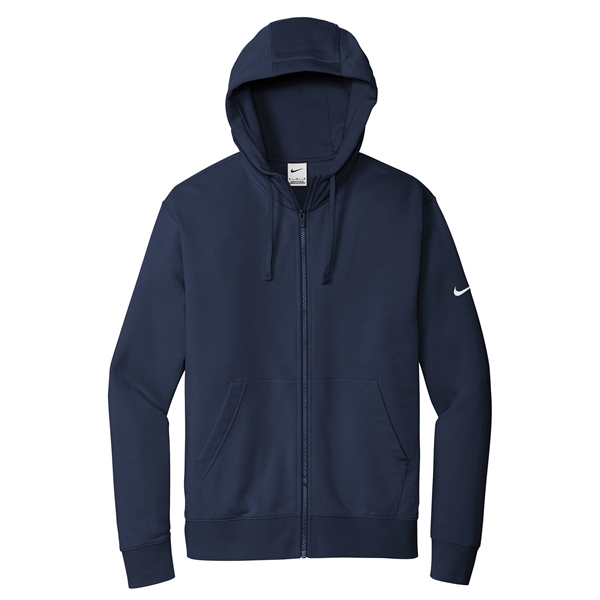 NIKE CLUB FLEECE SLEEVE SWOOSH FULL ZIP HOODIE - NIKE CLUB FLEECE SLEEVE SWOOSH FULL ZIP HOODIE - Image 4 of 10