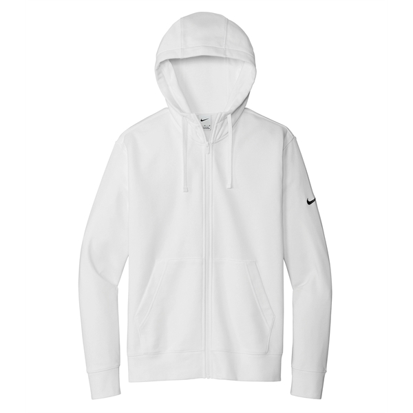 NIKE CLUB FLEECE SLEEVE SWOOSH FULL ZIP HOODIE - NIKE CLUB FLEECE SLEEVE SWOOSH FULL ZIP HOODIE - Image 5 of 10