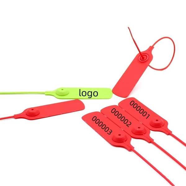 Disposable Self Locking Pull Tight Plastic Seal - Disposable Self Locking Pull Tight Plastic Seal - Image 0 of 2