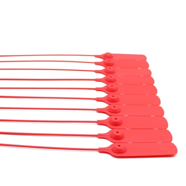 Disposable Self Locking Pull Tight Plastic Seal - Disposable Self Locking Pull Tight Plastic Seal - Image 1 of 2