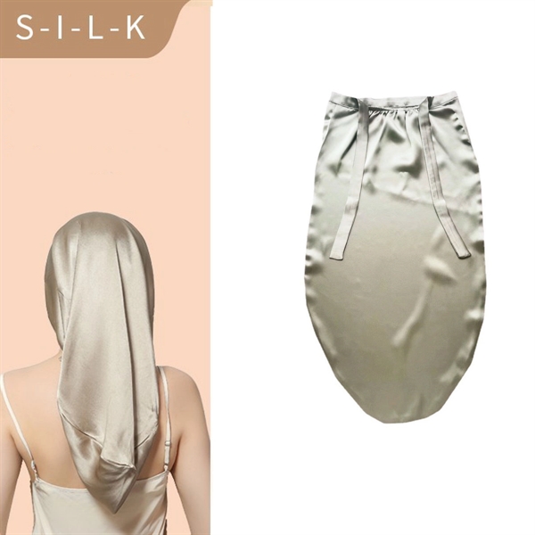 100% Silk Sleep Bonnet for Women