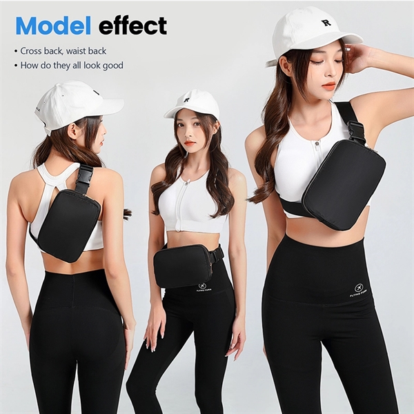 Waterproof Nylon Fanny Packs Belt Bag - Waterproof Nylon Fanny Packs Belt Bag - Image 4 of 5