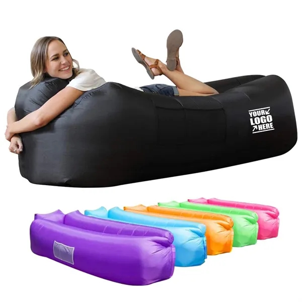 Portable Inflatable Lounger Air Sofa Hammock - Portable Inflatable Lounger Air Sofa Hammock - Image 0 of 2