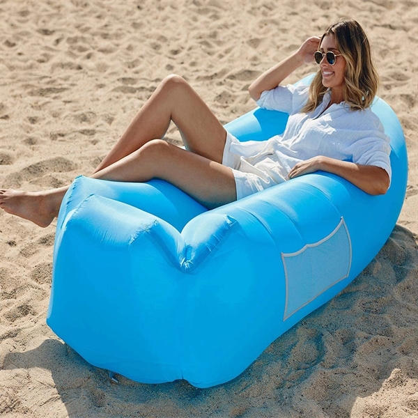 Portable Inflatable Lounger Air Sofa Hammock - Portable Inflatable Lounger Air Sofa Hammock - Image 1 of 2