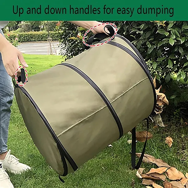 Foldable 10 Gallons Camping Trash Can & Bin - Foldable 10 Gallons Camping Trash Can & Bin - Image 4 of 5