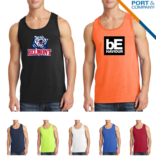 Port & Company® Core Cotton Tank Tops - Port & Company® Core Cotton Tank Tops - Image 0 of 4